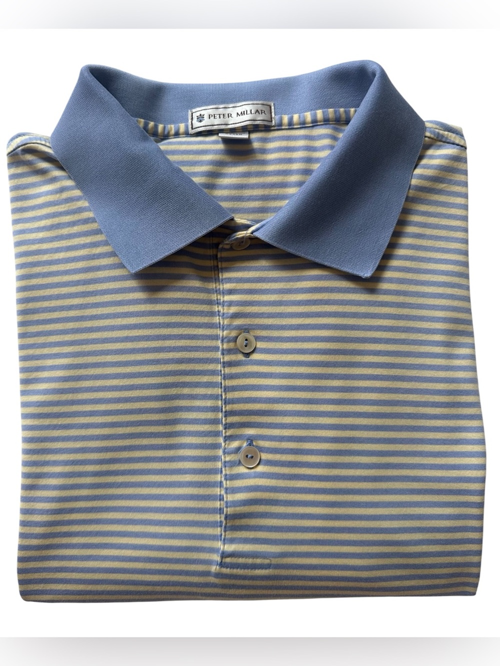 Peter Miller Classic Striped Golf Polo